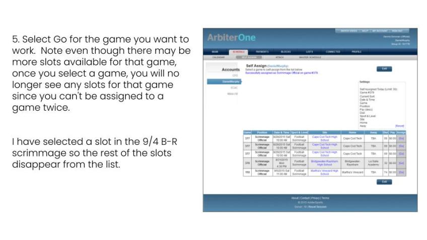 Arbiter Self Assign Tutorial(5)