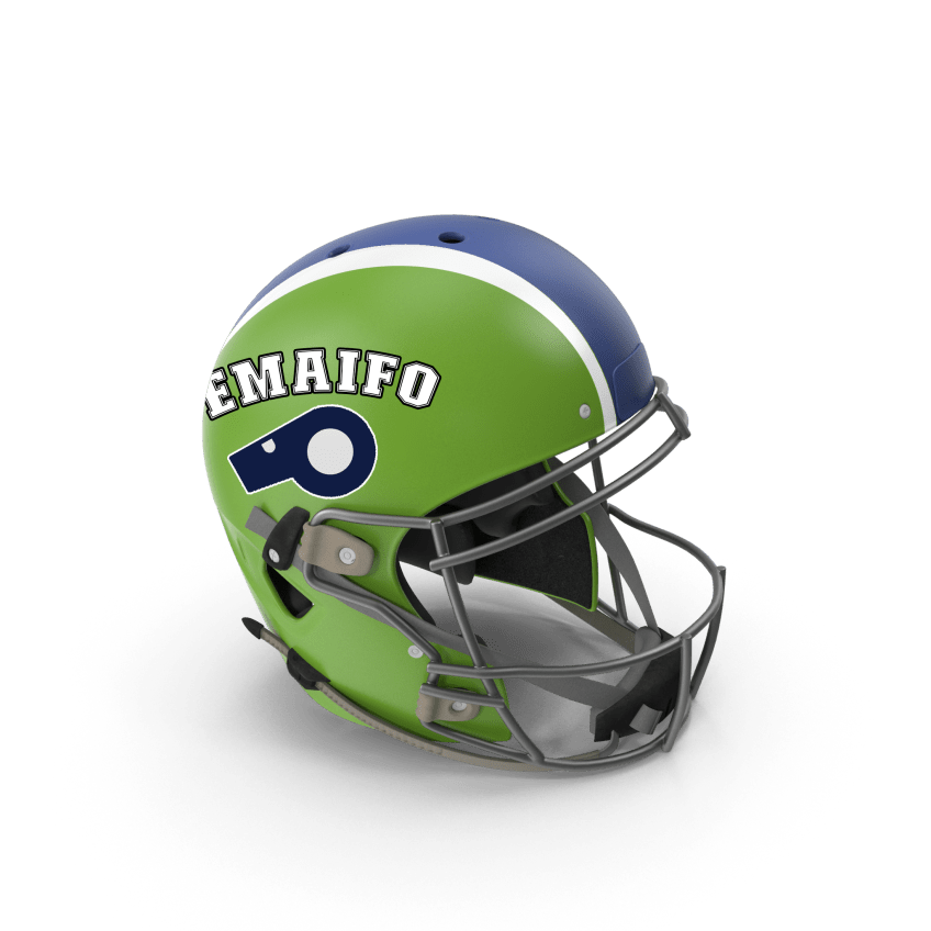 football helmet site identity