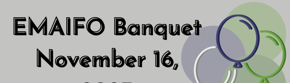 2023 EMAIFO Banquet Save the date November 16. 2023